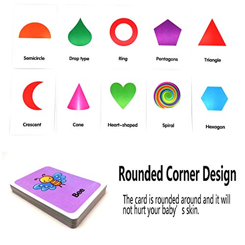 3 juegos de tarjetas didácticas educativas forman tarjetas didácticas de animales y colores para niños pequeños