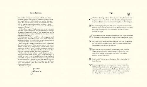 30 Days of Creativity: Draw, Colour and Discover Your Creative Self