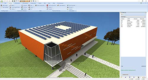 3D CAD 7 Professional - Plan & design buildings from initial rough sketches to the finished blueprints - CAD and architecture software for Windows 10, 8.1, 7