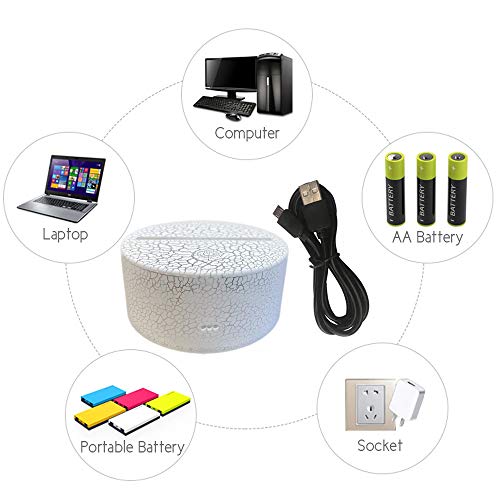 3D Lámpara de Escritorio NHSUNRAY 7 colores LED Touch lámpara de mesa con control remoto para niños cumpleaños regalo de San Valentín de Navidad (Asalto)