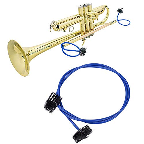 4 unids/set Kit de limpieza Cepillos de herramientas Accesorios de mantenimiento de instrumentos para llaves de boquilla de latón de trompeta