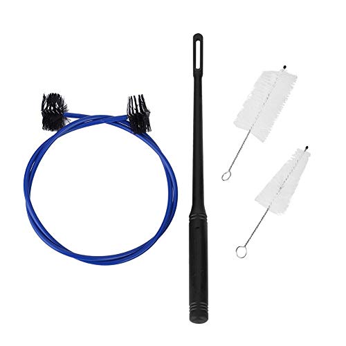 4 unids/set Kit de limpieza Cepillos de herramientas Accesorios de mantenimiento de instrumentos para llaves de boquilla de latón de trompeta