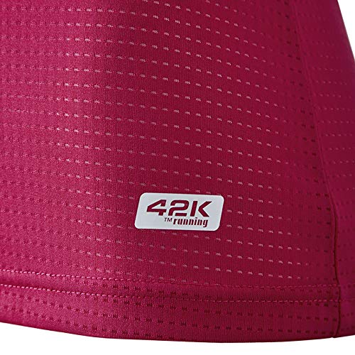 42K RUNNING - Camiseta técnica Tirantes 42k Ares Summer para Mujer Raspberry