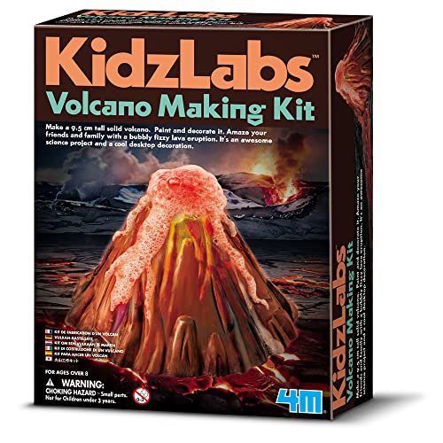 4M 68549 Kidz Labs - Kit de construcción para volcán