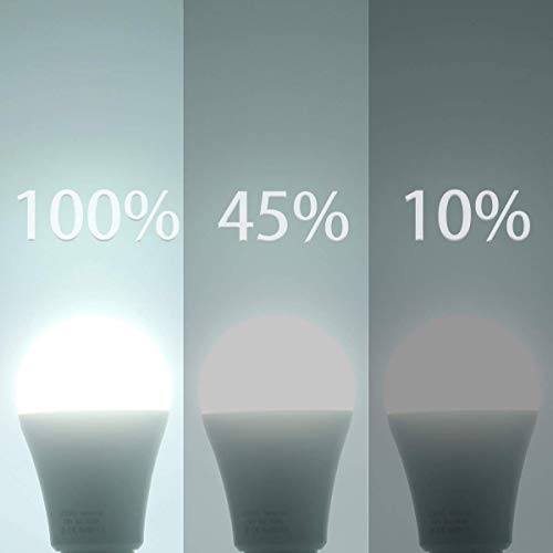 4Pack B22 Bayonet LED Light Bulb Warm White 2700K Daylight 6000K Ball Bulbs 2W/8W/17W Dimmer Table Lamps 3in1 Scene Switch Ligh