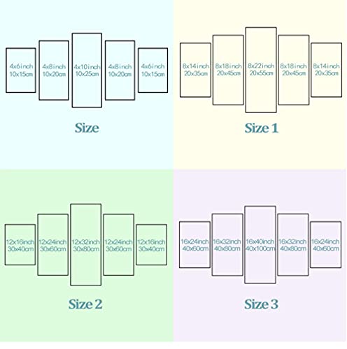 5 piezas con marco Pubg Playerunknowns Battlegrounds juego póster obra de arte pintura de pared sobre lienzo para decoración del hogar 150x80cm