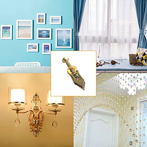 50Pcs Self Drilling Anchors Screws Set, Expansion Screws Set, Hollow-wall Anchor Kit with Screws, for Gypsum Insulation Board Insulation Board