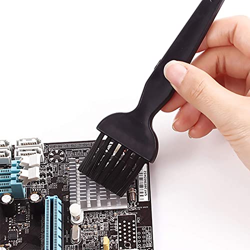 6 Piezas Kit de Cepillo Antiestatico, Plástico Brocha Antiestatica Cepillo Limpieza Nylon Cepillo Limpieza Nylon para Teclado Placa de Circuito portátil Placa Base Juego de Cepillo de Limpieza