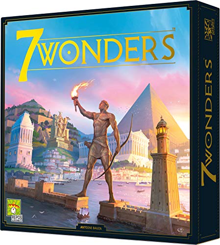 7 Wonders versión 2020 Asmodee - Juego de estrategia - Idioma Francés