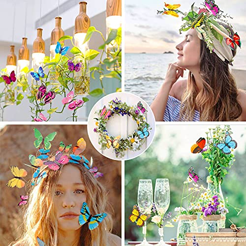 72 Pegatinas de Pared de Mariposa 3D Calcomanías de Pared de Mariposa Extraíbles Pegatina Mural, para la Decoracion del hogar Kids Room Decor del Dormitorio