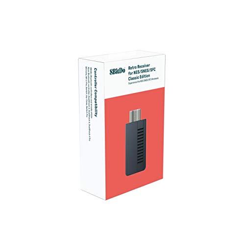 8Bitdo Retro Receiver Classic Mini for SNES Classic and NES Classic (Bluetooth) (Electronic Games) [Importación inglesa]