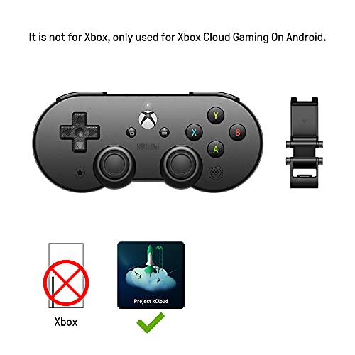 8Bitdo Sn30 Pro for Xbox cloud gaming on Android (includes clip) - Android [ ] [Importación alemana]