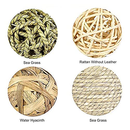 9 Piezas Juguetes Masticar Hámster, Juguete Molar Conejillo Indias, Juguete Molar para el Cuidado Los Hámster, Juguetes para Masticar Roedores, para Chinchilla, Guinea Pig, Conejos, Hámster