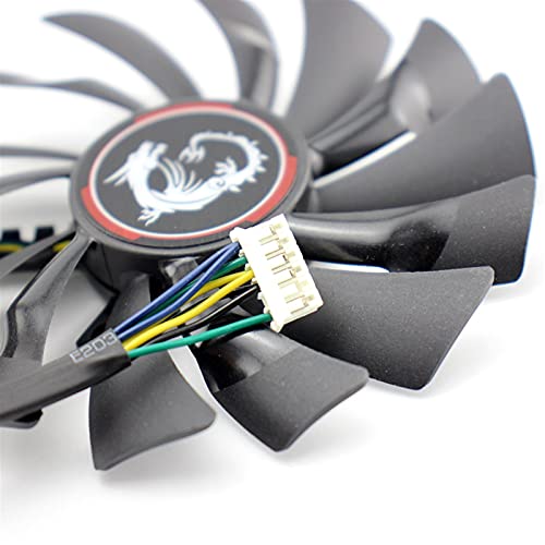 95mm PLD10010S12HH 6pin Graphics Tarjeta de Video Fan del refrigerador para MSI GTX970 para GEFORCE GTX 970 Gaming Dual Fans Twin FANE Fan