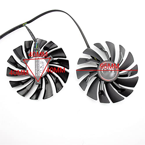 95mm PLD10010S12HH 6pin Graphics Tarjeta de Video Fan del refrigerador para MSI GTX970 para GEFORCE GTX 970 Gaming Dual Fans Twin FANE Fan
