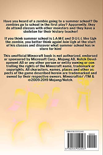 A Zombie Summer School Diary (Book 1): My History Teacher Is a Skeleton (An Unofficial Minecraft Book for Kids Ages 9 - 12 (Preteen)