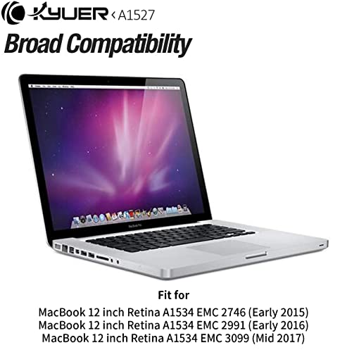 A1527 Batería para MacBook Retina 12" A1534 Early 2015 2016 Mid 2017 BTO/cto EMC 2746 2991 3099 MF865LL/A MF855LL/A MJY32LL/A MJY42LL/A MK4M2LL/A MK4M2BZ/A MK4N2LL/A MNYF2LL/A MNYG2LL/A MLHA2LL/A