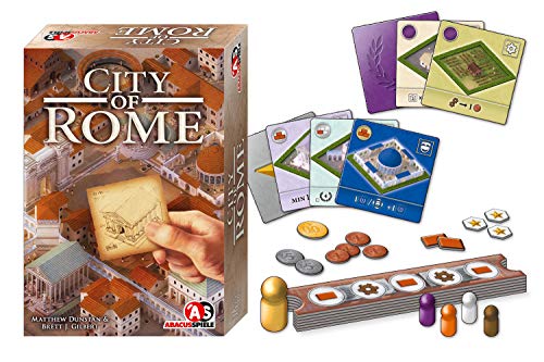 ABACUSSPIELE 03071 City of Rome, Juego de Estrategia, Juego Familiar