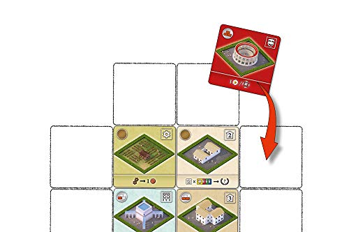 ABACUSSPIELE 03071 City of Rome, Juego de Estrategia, Juego Familiar