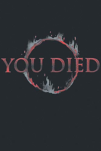 ABYstyle - Dark Souls - T-Shirt - You Died - Negro - Hombre (S)