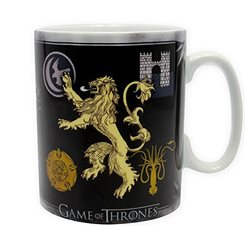 ABYstyle - GAME OF THRONES - Taza - 460 ml - Logos y trono