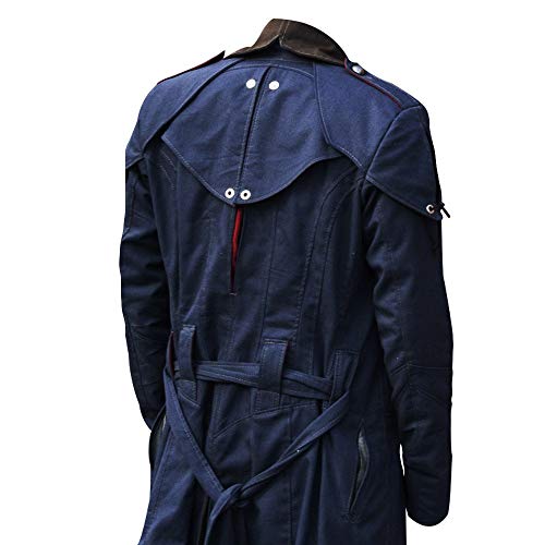 AC Unity - Chaqueta larga para disfraz de cosplay