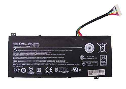 AC14A8L KT.0030G.001 11.4V 4605mAh batería para portátil Acer Aspire Nitro V15 VN7 VN7-571G VN7-572G VN7-591G VN7-592G V17 VN7-791G VN7-792G VX 15 VX5-591 VX5-591G