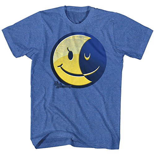 Ace Attorney - Camiseta de manga corta para adulto, diseño de matriz de humor - Azul - 3X-Large