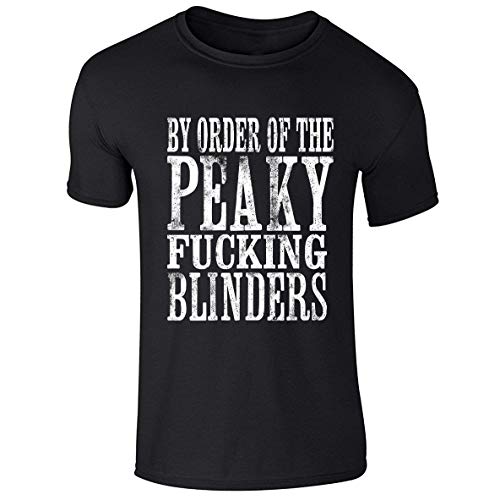 Acen Merchandise by Order of The Peaky F**King Blinders - Camiseta de manga corta, color negro 100% algodón