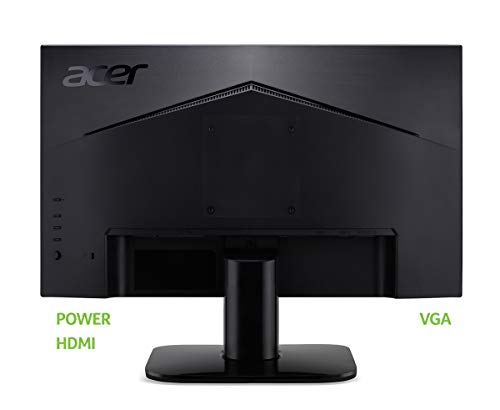 Acer KA272bi - Monitor de 27" Full HD 75 Hz (68,6 cm, 1920x1080, Pantalla IPS LED, ZeroFrame y FreeSync, 250 nits, Tiempo de Respuesta 1ms VRB, VGA, HDMI) - Color Negro