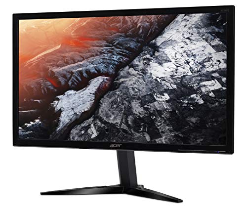 Acer KG241Q - Monitor Gaming 23.6" FullHD (59.9cm, Freesync, 1920 x 1080 Pixeles, 75Hz, tiempo de respuesta 1 ms, LED, con altavoces) - Color negro