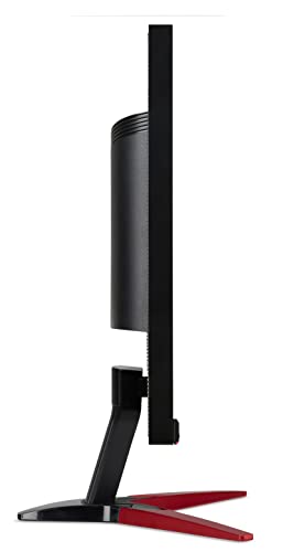 Acer KG251QJbmidpx Monitor Gaming FreeSync 24,5", Pantalla TN+Film FHD (1920x1080), 165Hz, 400cd/m2, 1ms (G2G), 0.6ms (min), 16:9, DVI, HDMI, DP(1.2), Audio In/Out, Altavoz integrado, Zero Frame