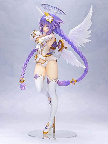ACSDVEB Busty Girl Anime Figura Neptunia Limited Hyperdimension Purple Heart Four Goddesses 9.8inch PVC Action Figura Adult Statue Collection Decoration and Gift Desktop