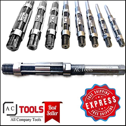 ACTOOLS HV-H16 (8/A-M) juego de escariador de mano ajustable (1/4"-2 7/32") (6.35-56.35 mm) envío gratis
