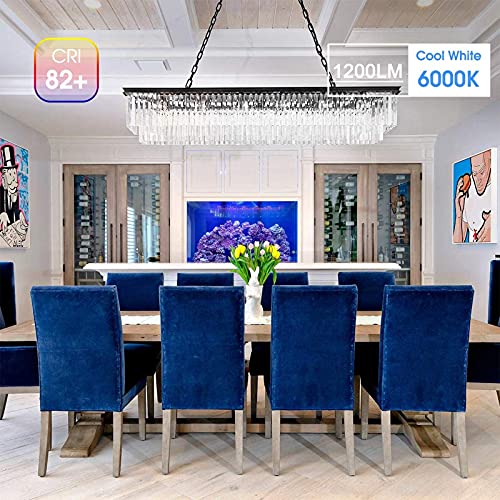 ACXLONG Bombillas LED modernas de maíz GU10 12W 72 SMD 5730 1200LM Blanco frío 6000K No regulable Ángulo de haz de 360 ​​° Brillo total Lámpara LED de ahorro de energía, Paquete de 4