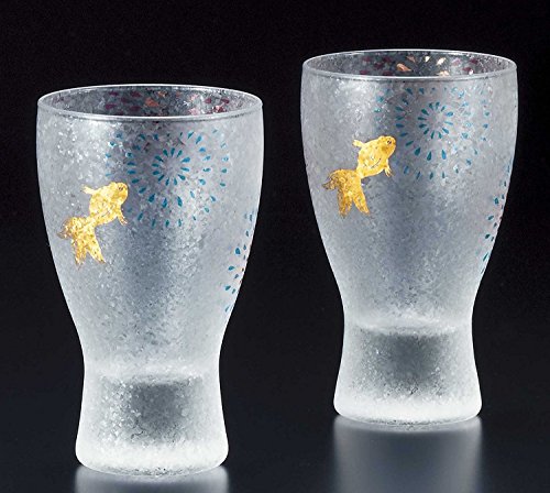 Aderia Japan - Juego de 2 Vasos de Cristal S-6267