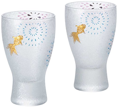 Aderia Japan - Juego de 2 Vasos de Cristal S-6267