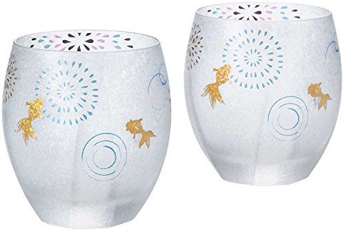Aderia Japan - Juego de 2 Vasos de Cristal S-6268