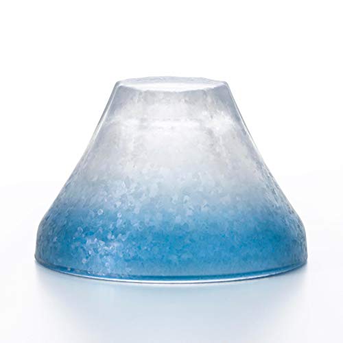 ADERIA S-6332 Juego de par de cristal Fuji azul y rosa, caja de regalo, fabricado en Japón