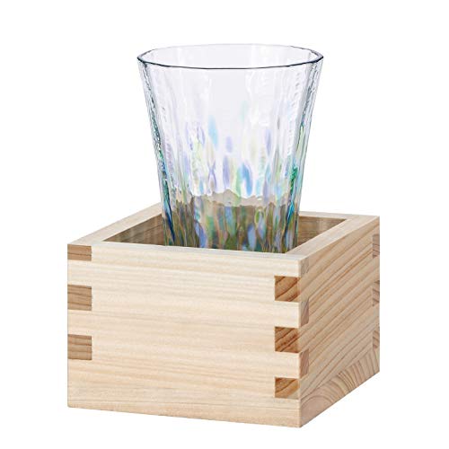 ADERIA Tsugaru Bidoro F-71961 - Vaso de sake japonés (90 ml, fabricado en Japón (Tsuyukusa)
