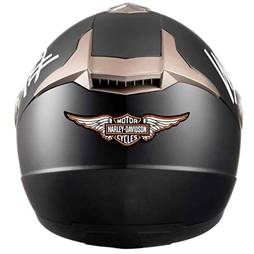 Adhesivos retroreflectantes para casco de moto Harley Davidson Pack centenario (3 pegatinas)