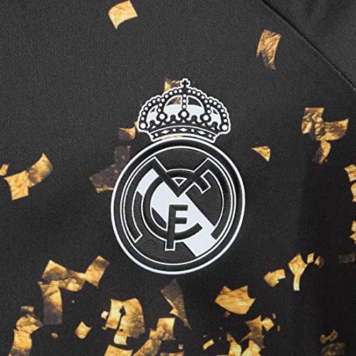 adidas Real Madrid EA Sports Cuarta Equipación 2019-2020 Niño, Camiseta, Black-White, Talla 128