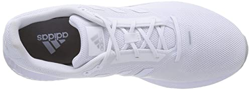 adidas Runfalcon 2.0, Road Running Shoe Mujer, Ftwbla Ftwbla Plamet, 42 EU