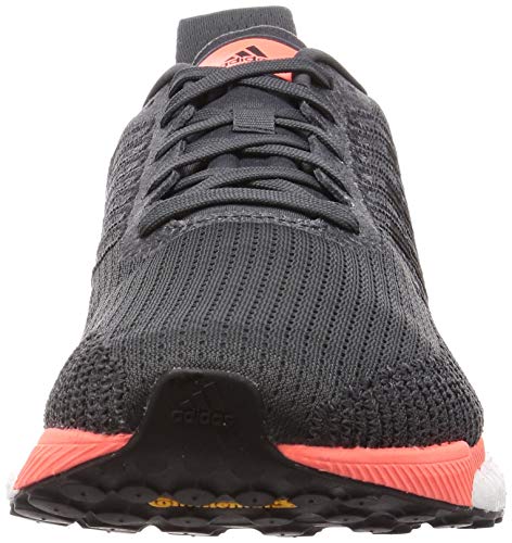 Adidas Solar Boost 19 M, Zapatillas Running Hombre, Gris (Grey Six/Core Black/Signal Coral), 42 2/3 EU