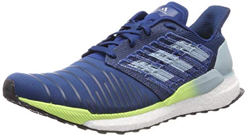 adidas Solar Boost M, Zapatillas de Running Hombre, Azul (Legend Marine/Ash Grey/Hi-Res Yellow 0), 44 EU