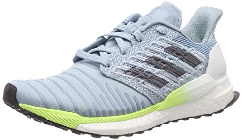 adidas Solar Boost W, Zapatillas de Entrenamiento Mujer, Grau (Ash Grey/Onix/Hi-Res Yellow 0), 40 EU