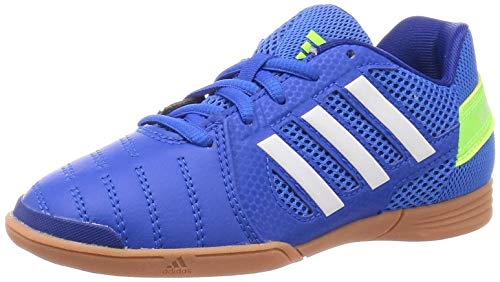 Adidas Top Sala J, Sport Shoes, Azuglo/Ftwbla/Azurea, 35 EU