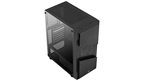 AeroCool ACCM-PV20013.11 Menace Saturn FRGB - Caja para Ordenador con Ventana de Cristal