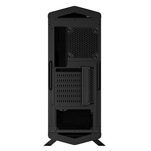 Aerocool P7 C1, caja PC ATX,semitorre, LED 8 colores, ventilador trasero, negro