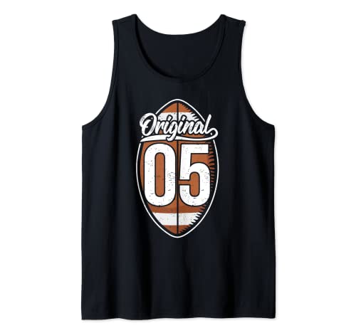 Aficionado del fútbol nacido 2005 Año de nacimiento Futbolista americano Camiseta sin Mangas